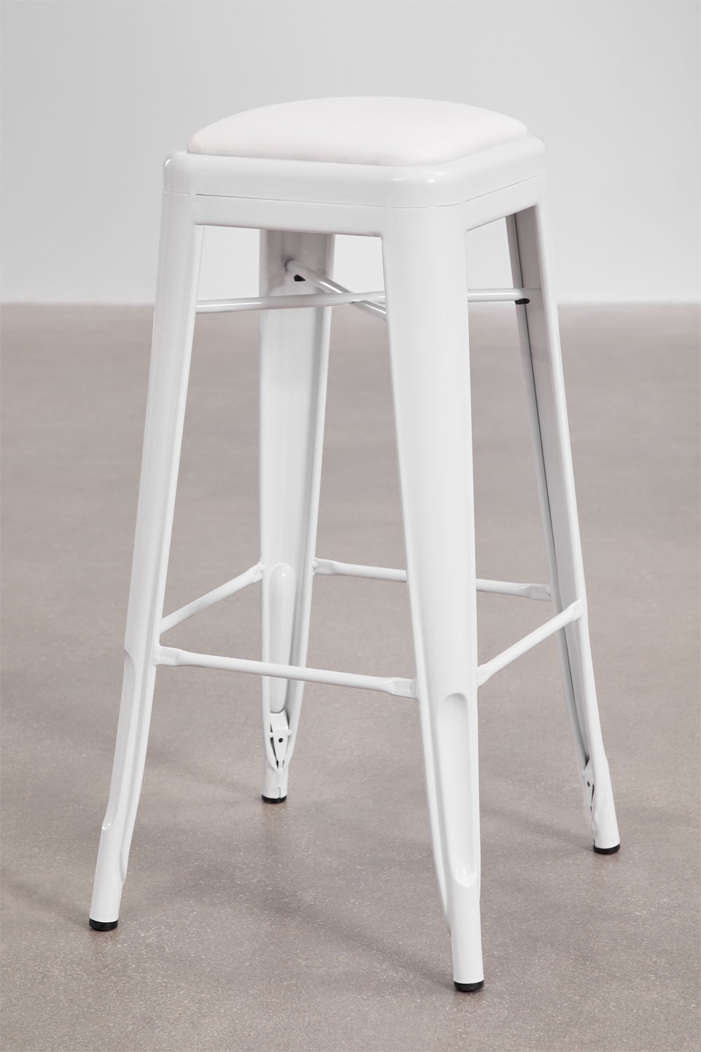 Coussin de tabouret Lix en simili cuir, image de la galerie 5