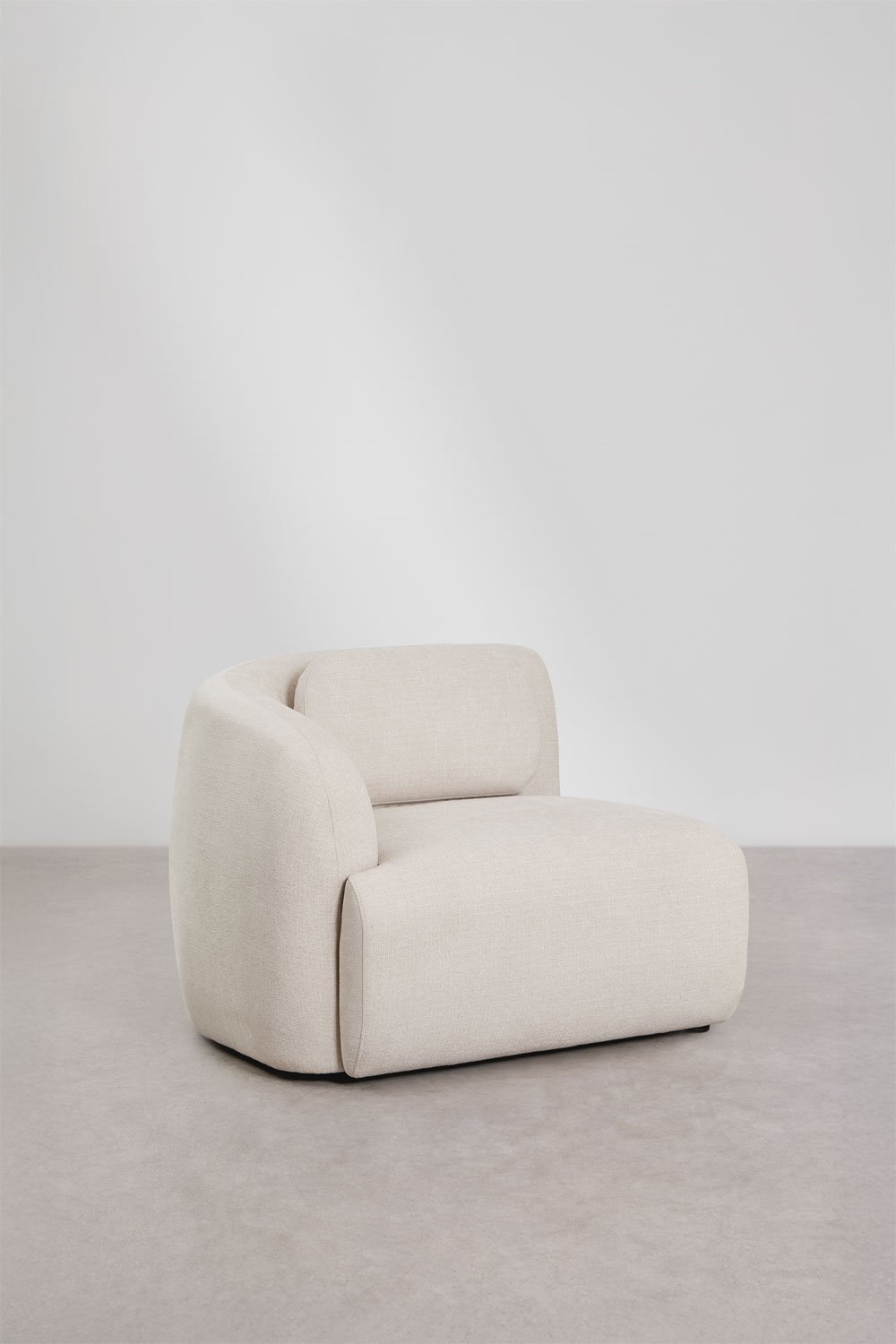 Module d'angle gauche pour canapé modulaire en chenille Coquette, image de la galerie 1