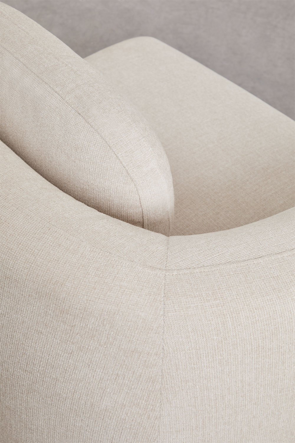 Module d'angle gauche pour canapé modulaire en chenille Coquette, image de la galerie 2