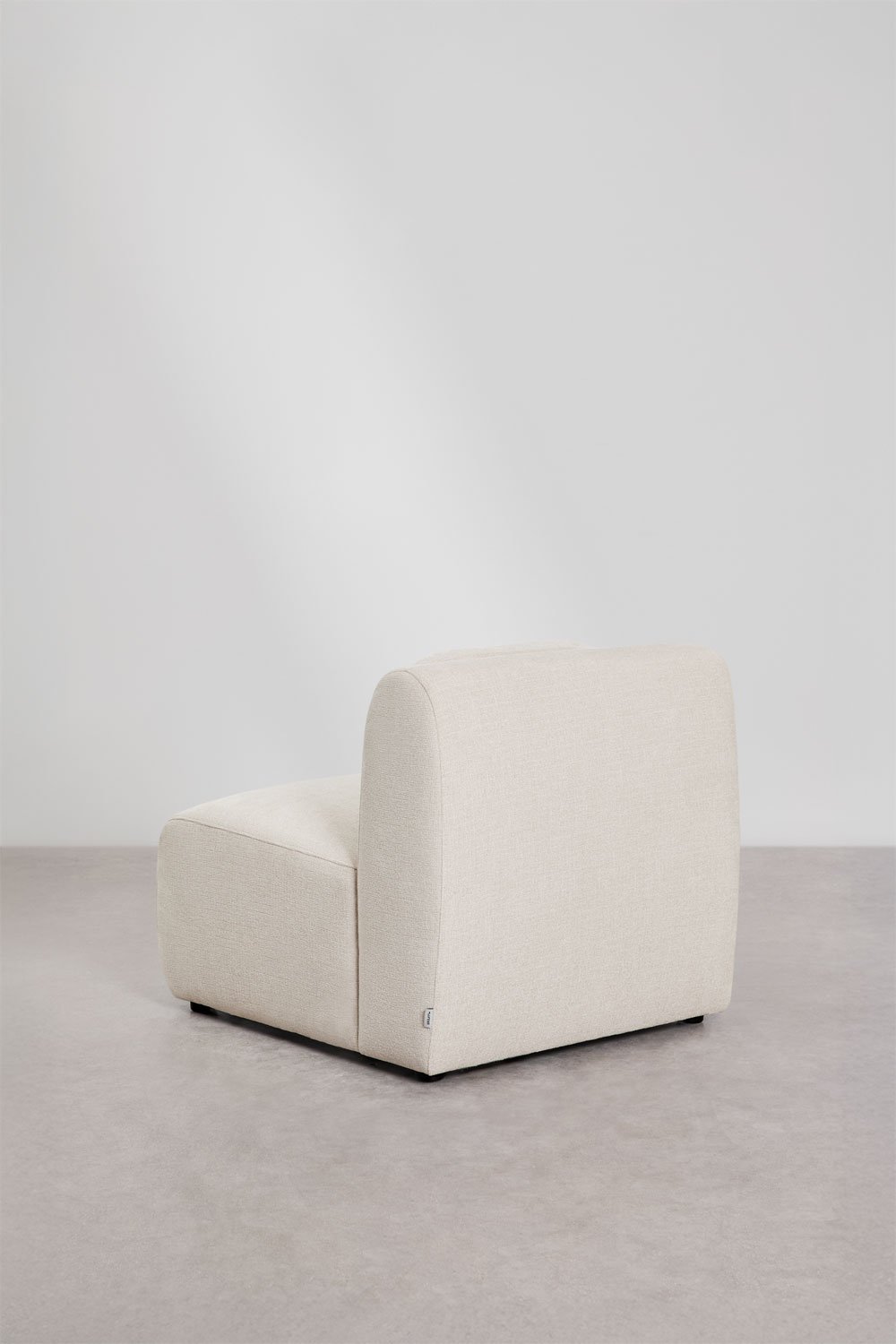 Module central pour canapé modulaire en chenille Coquette, image de la galerie 4