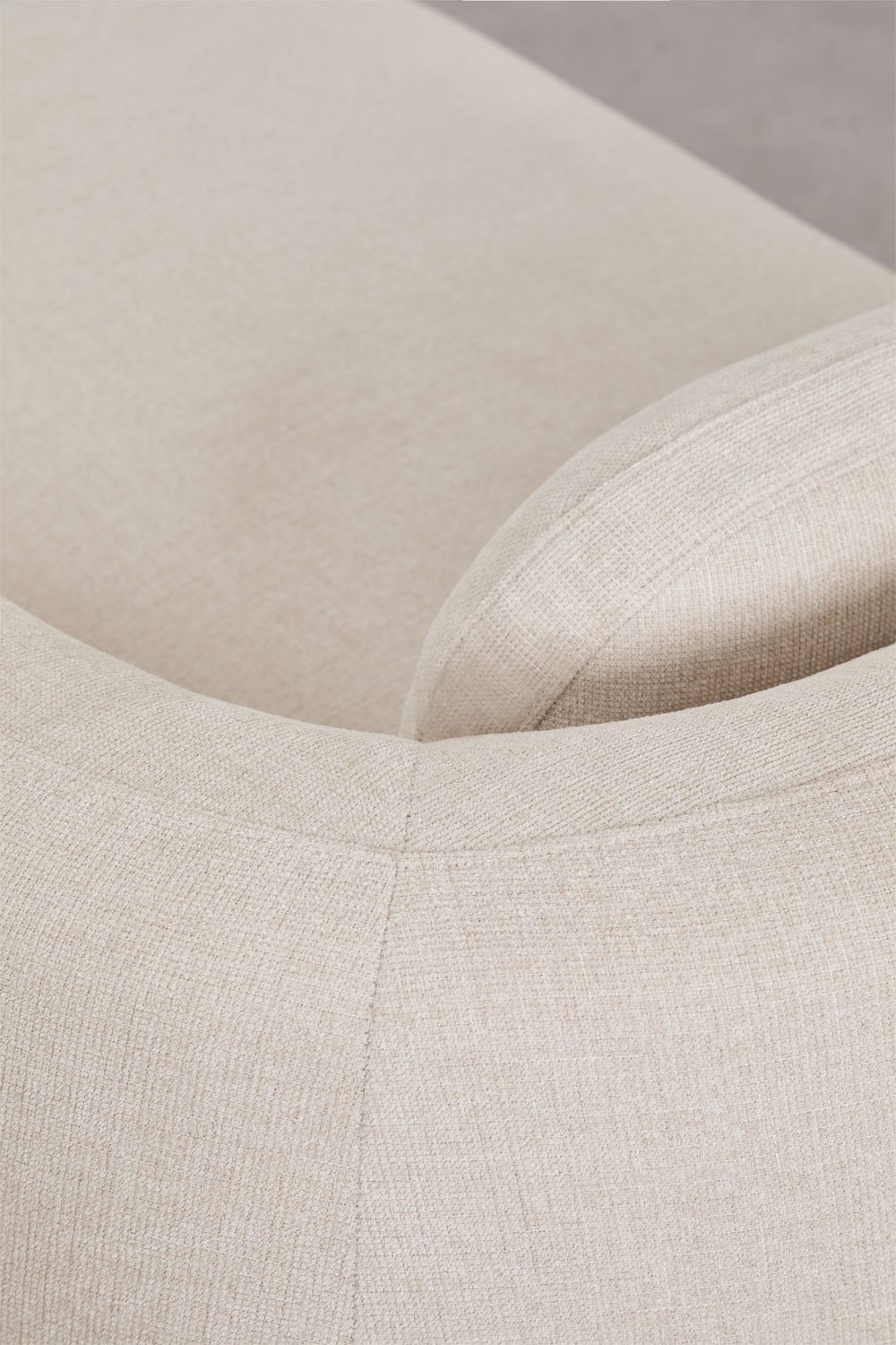Module chaise longue droit pour canapé modulaire en chenille Coquette, image de la galerie 2