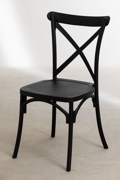 Chaise de jardin empilable en polypropylène Otax