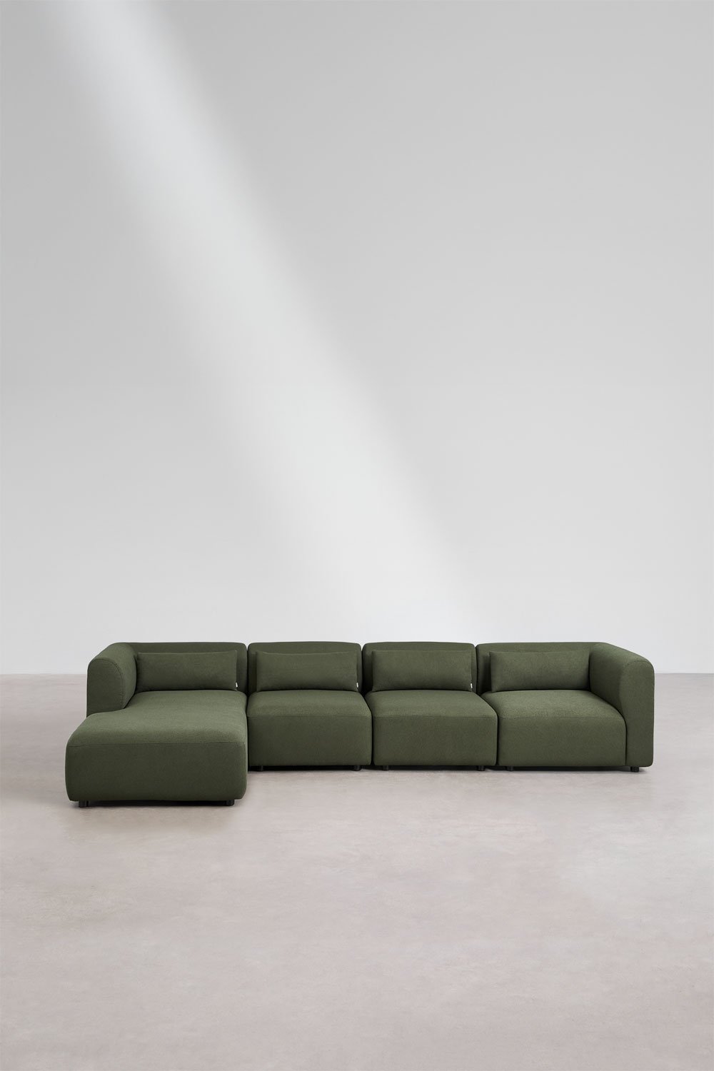 Canapé modulable Fogler 4 pièces avec méridienne gauche, image de la galerie 3