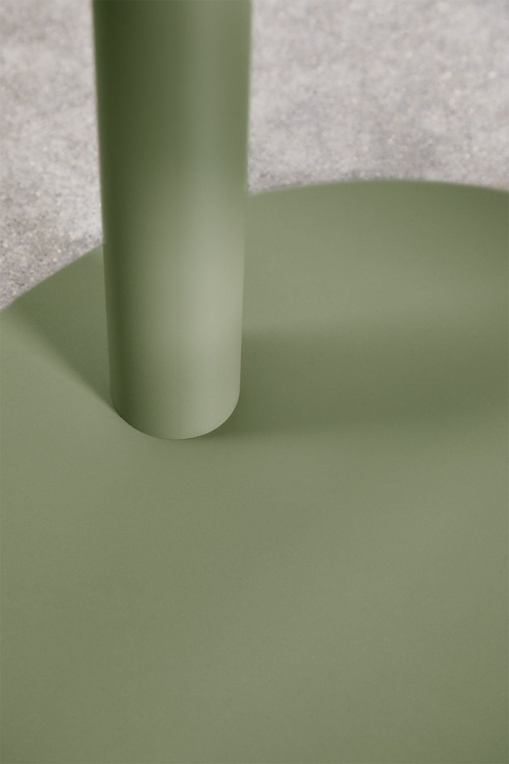 Table d'appoint ronde Ø40 cm en acier Yannik, image de la galerie 4