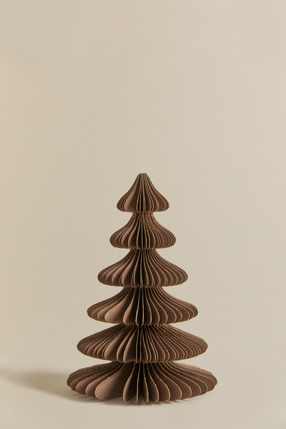 Pack de 2 arbres de Noël en papier Navira, image de la galerie 3