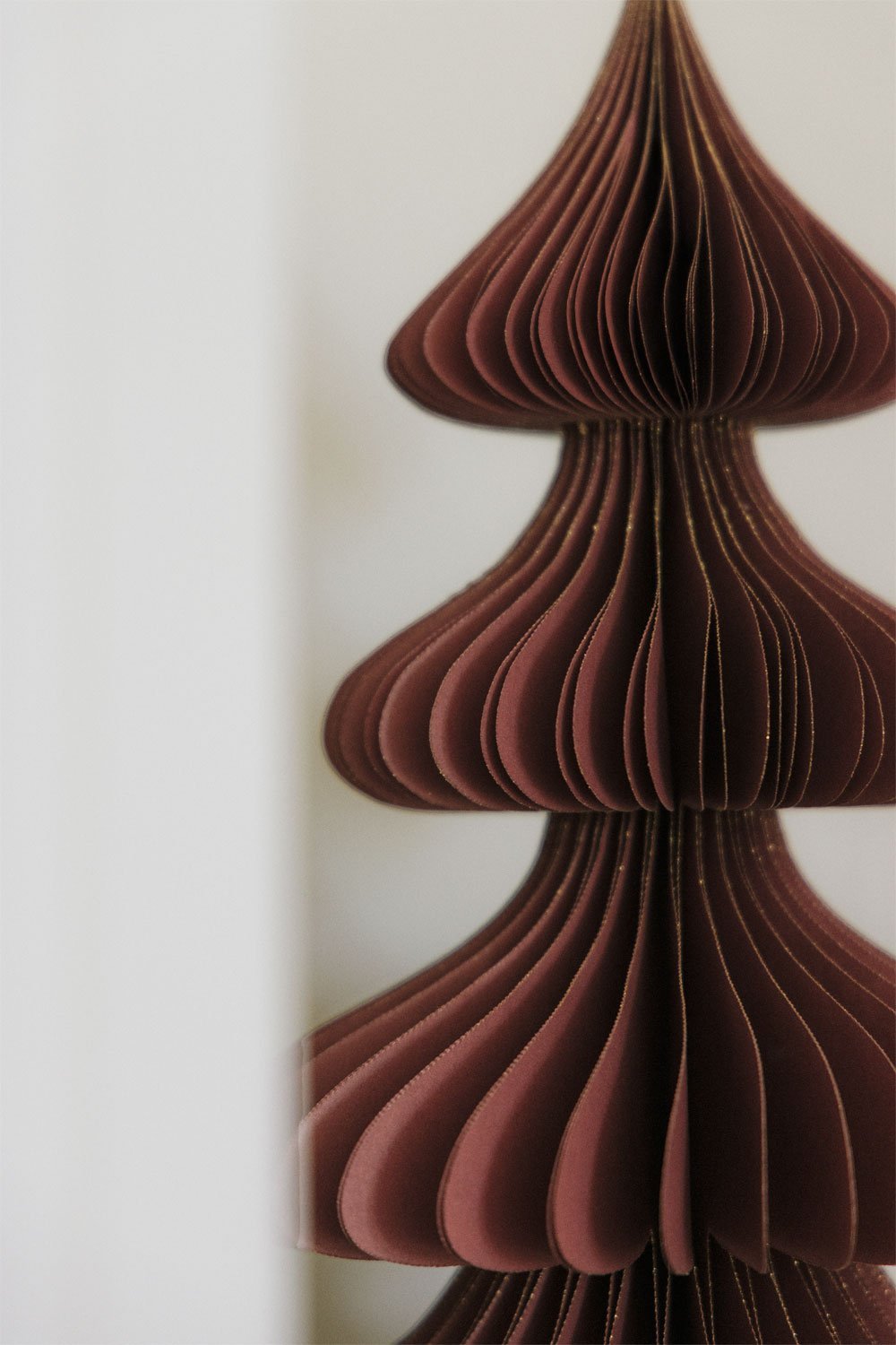 Pack de 2 arbres de Noël en papier Navira, image de la galerie 2