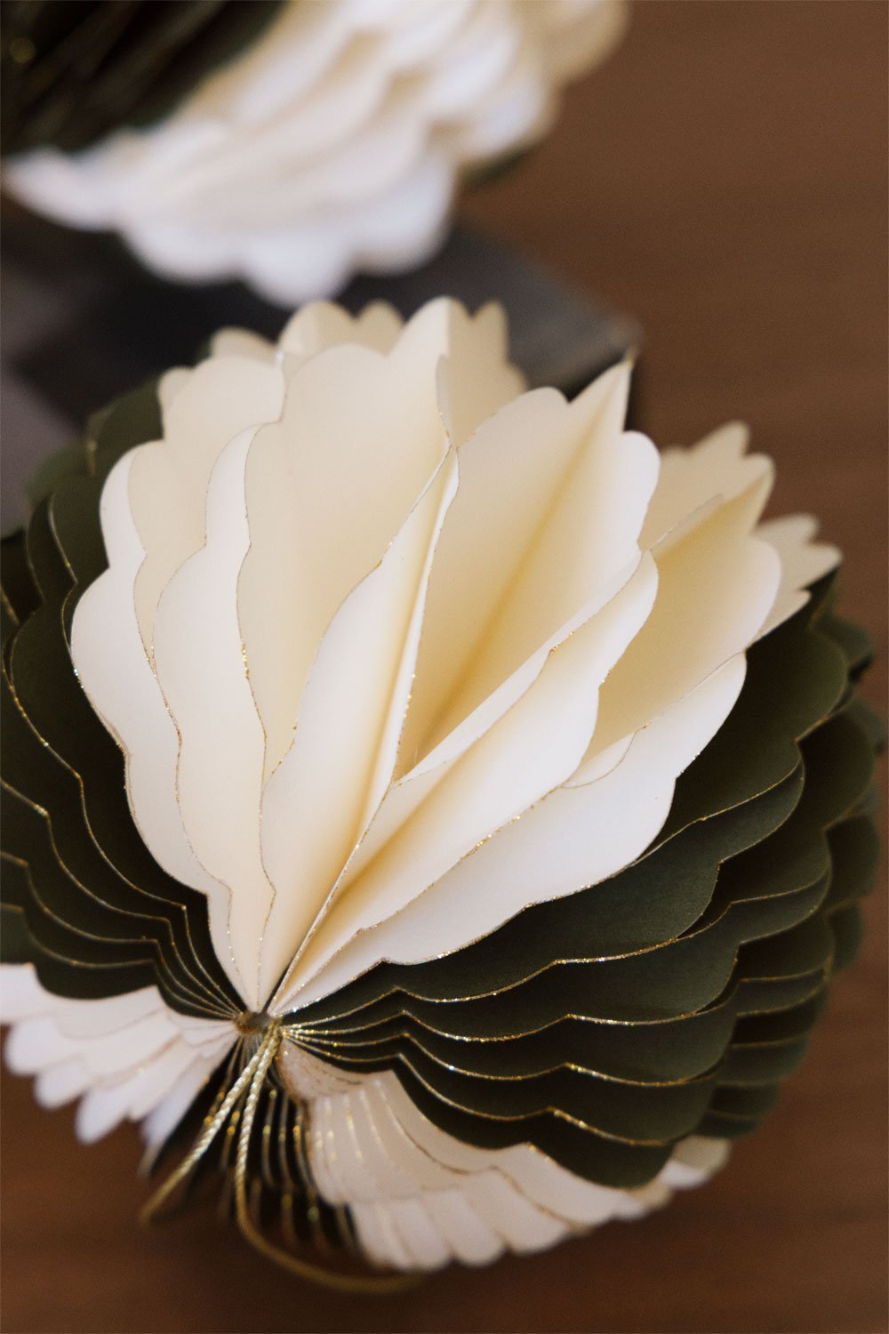 Lot de 3 décorations de Noël en papier Briluma, image de la galerie 2