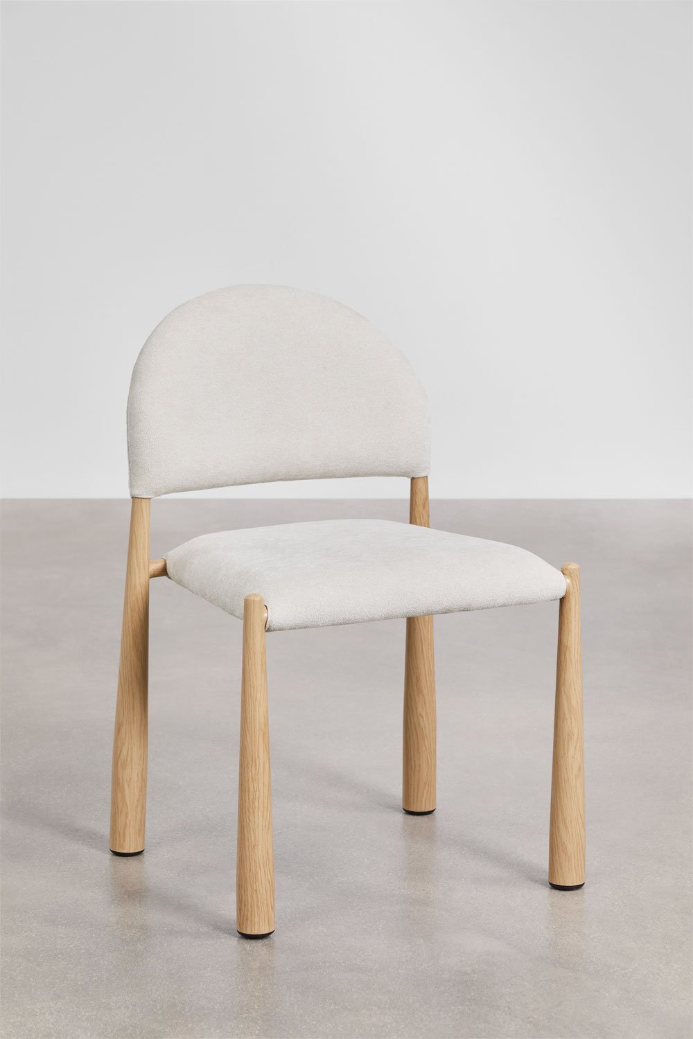 Chaise de salle à manger tapissée Nagore, image de la galerie 3