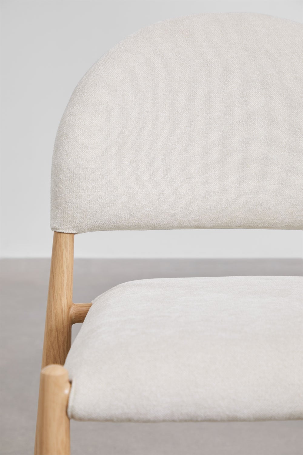 Pack de 4 chaises de salle à manger rembourrées Nagore, image de la galerie 6