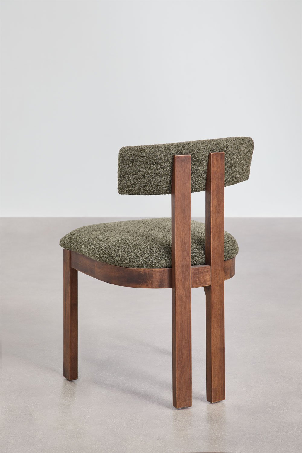 Pack de 2 chaises de salle à manger en tissu bouclé Argider, image de la galerie 5