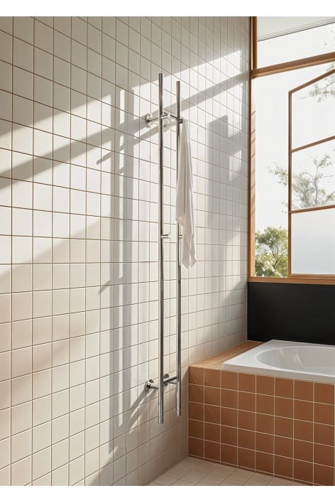 WARM TOWEL TUBE - Sèche-serviettes électrique à barre 60 W/120 W