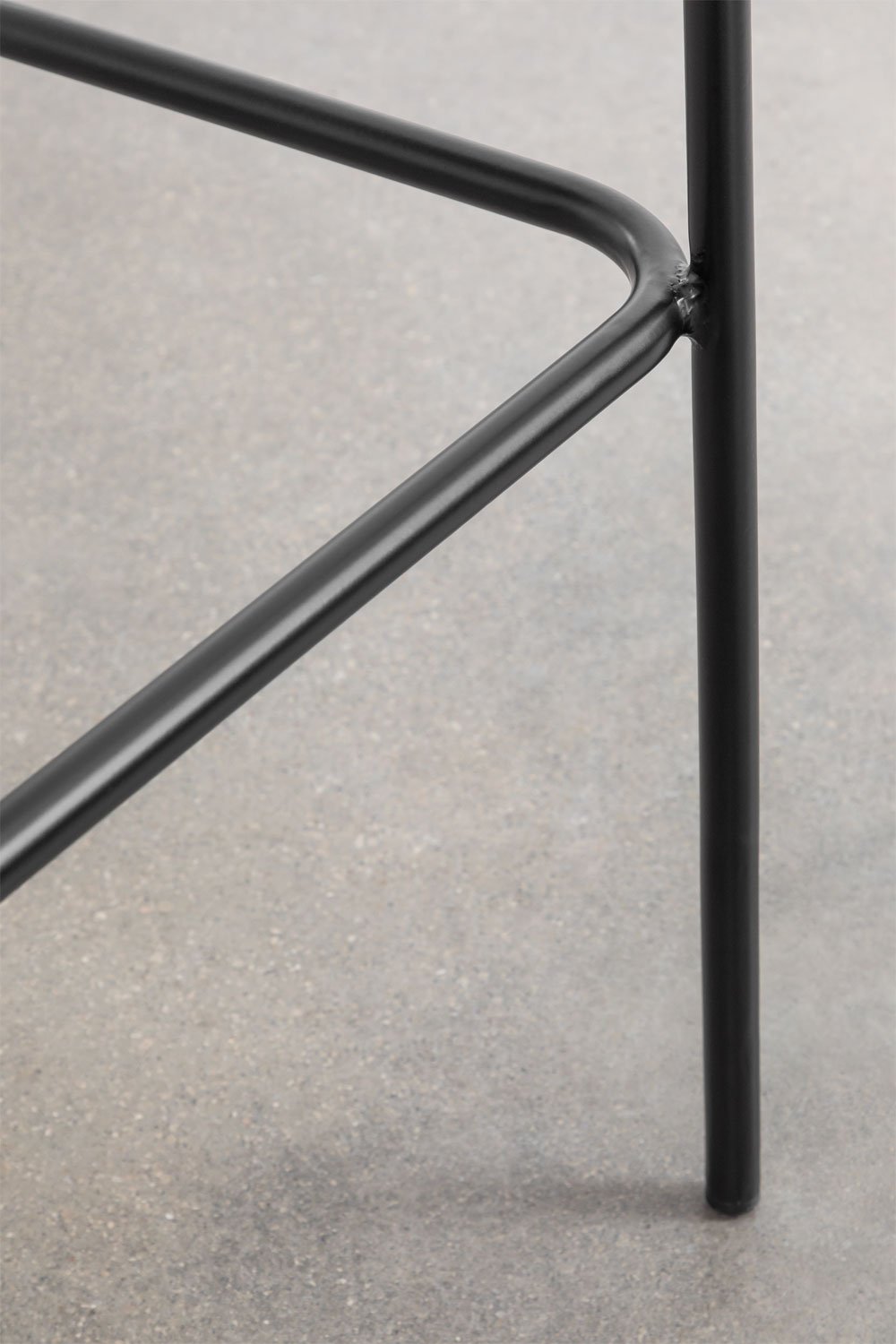 Tabouret haut empilable de jardin en rotin synthétique Reiven, image de la galerie 7