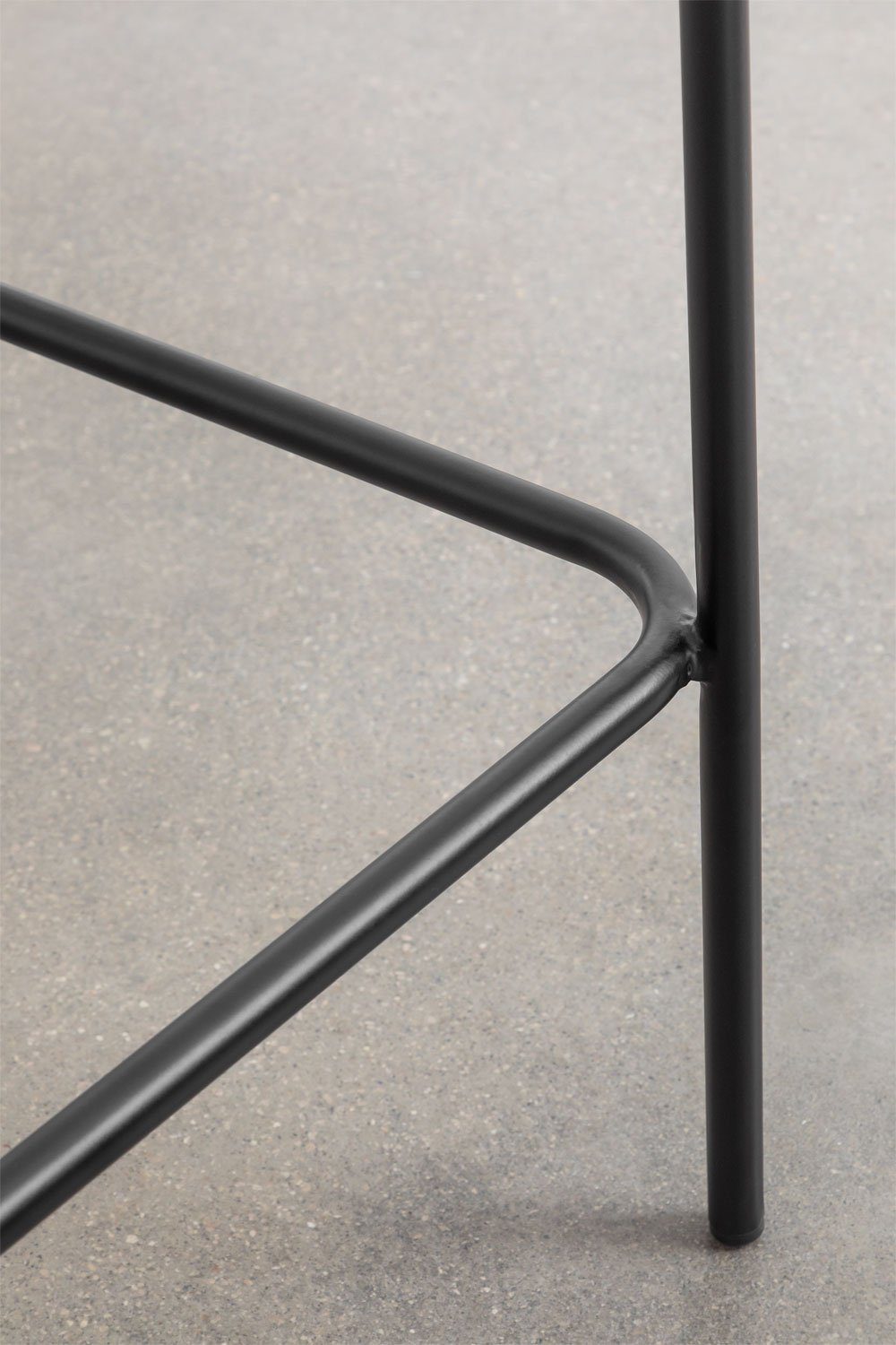 Tabouret haut empilable de jardin en rotin synthétique Reiven, image de la galerie 7