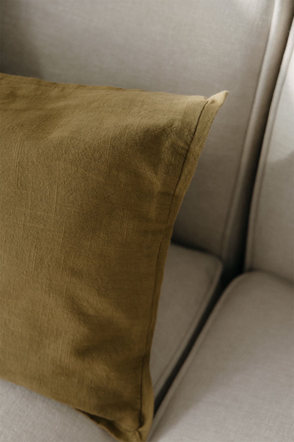 Coussin carré 45x45 cm en coton Elezar, image de la galerie 2