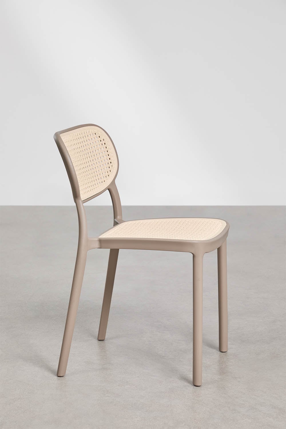 Pack de 2 chaises de jardin empilables en polypropylène Omara, image de la galerie 4