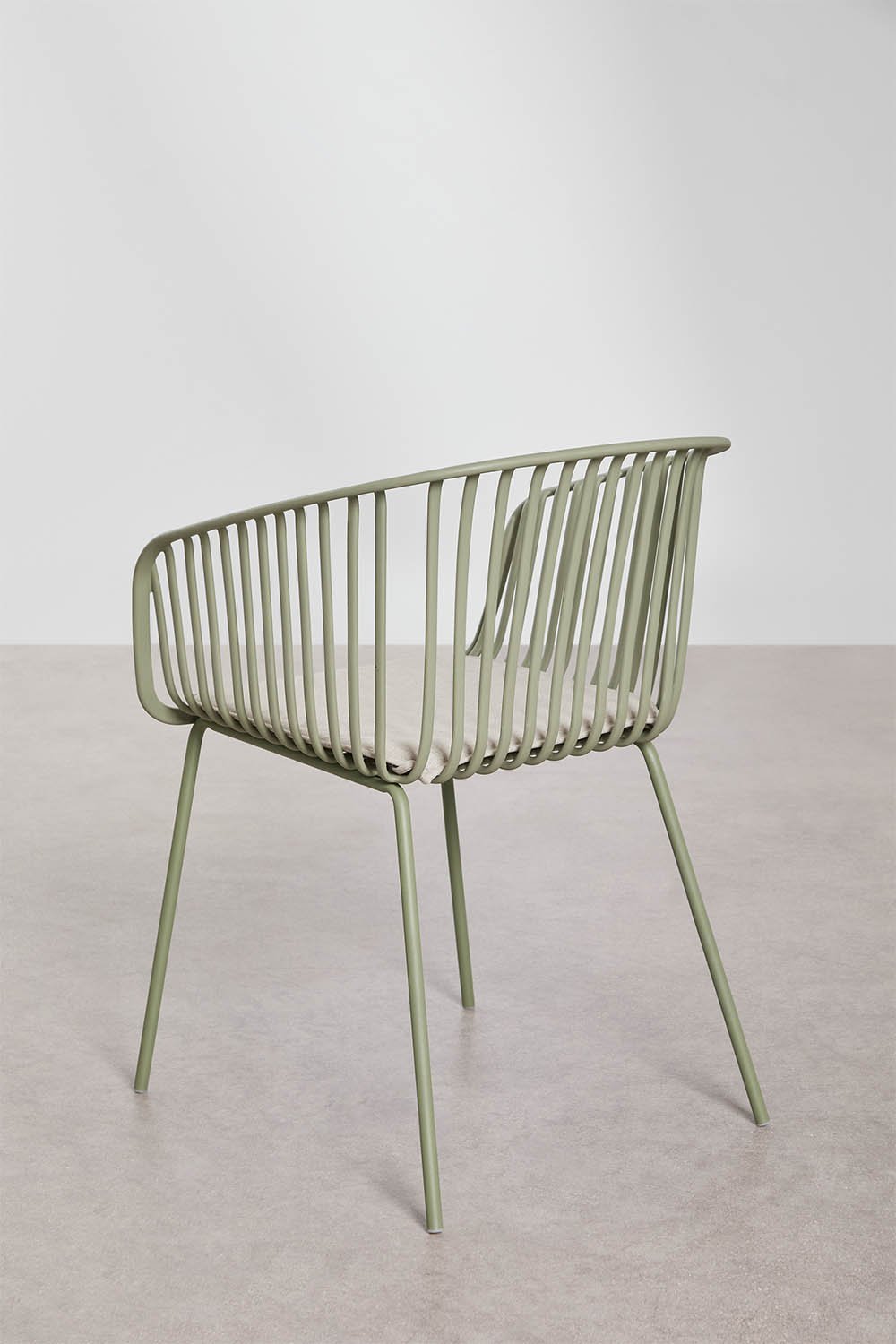 Chaise de salle à manger avec accoudoirs en polypropylène Aradina, image de la galerie 3