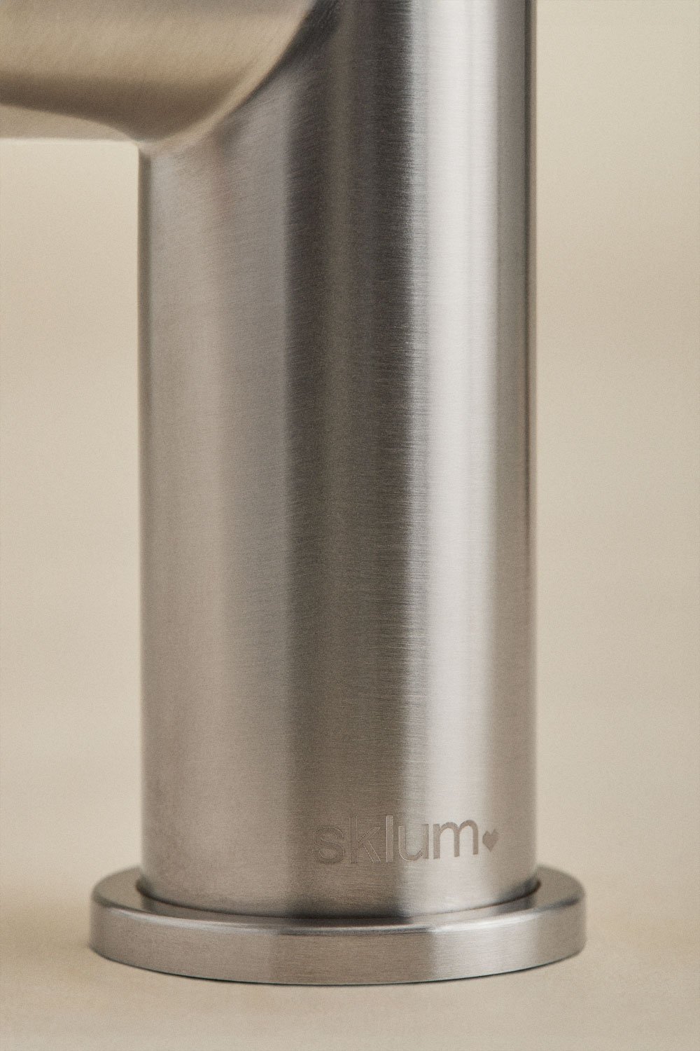 Robinet d'extérieur pour cuisine avec bec haut extractible en acier inoxydable Olyt, image de la galerie 6