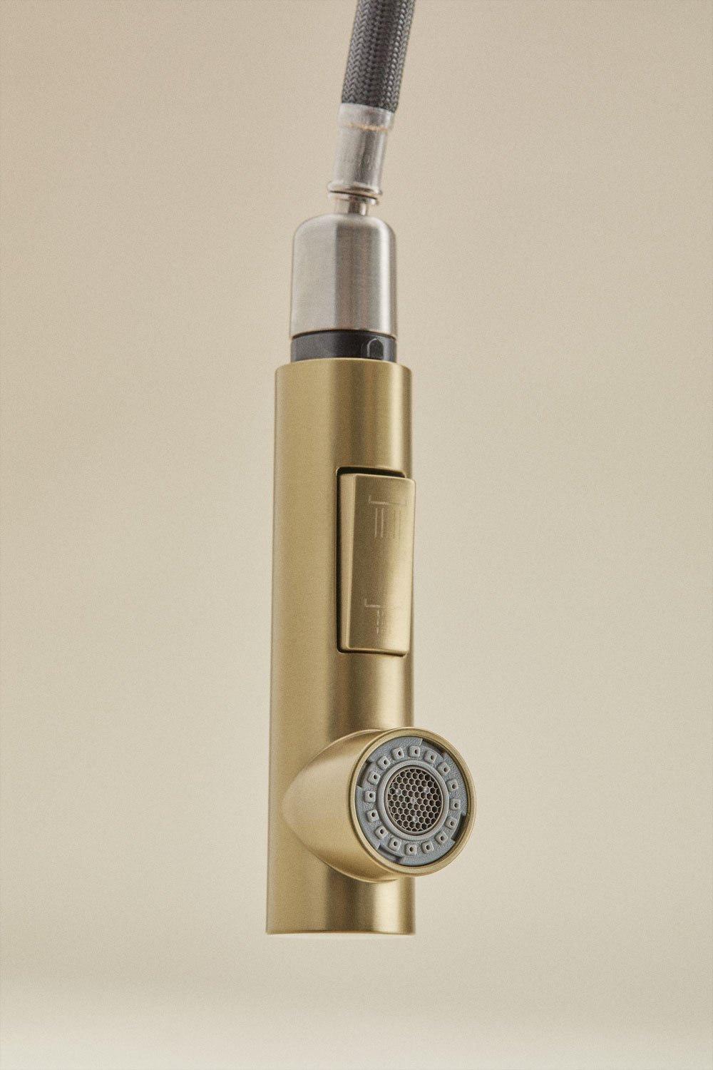 Robinet d'extérieur pour cuisine avec bec haut extractible en acier inoxydable Olyt, image de la galerie 4