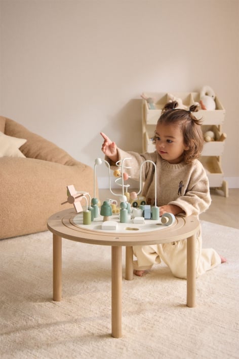 Table multi-activités en bois Columba Kids