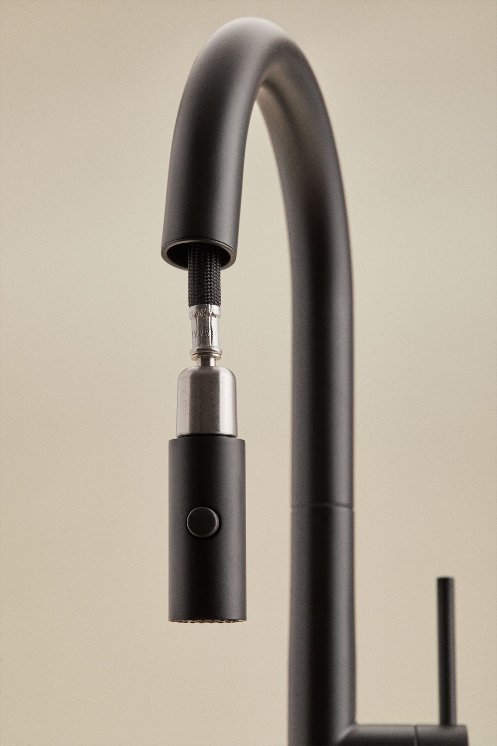 Robinet de cuisine avec bec haut extractible en acier inoxydable Eryne, image de la galerie 5