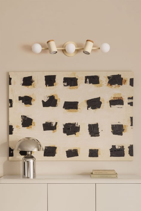 Lampe murale orientable avec 5 points lumineux en fer Amaranto