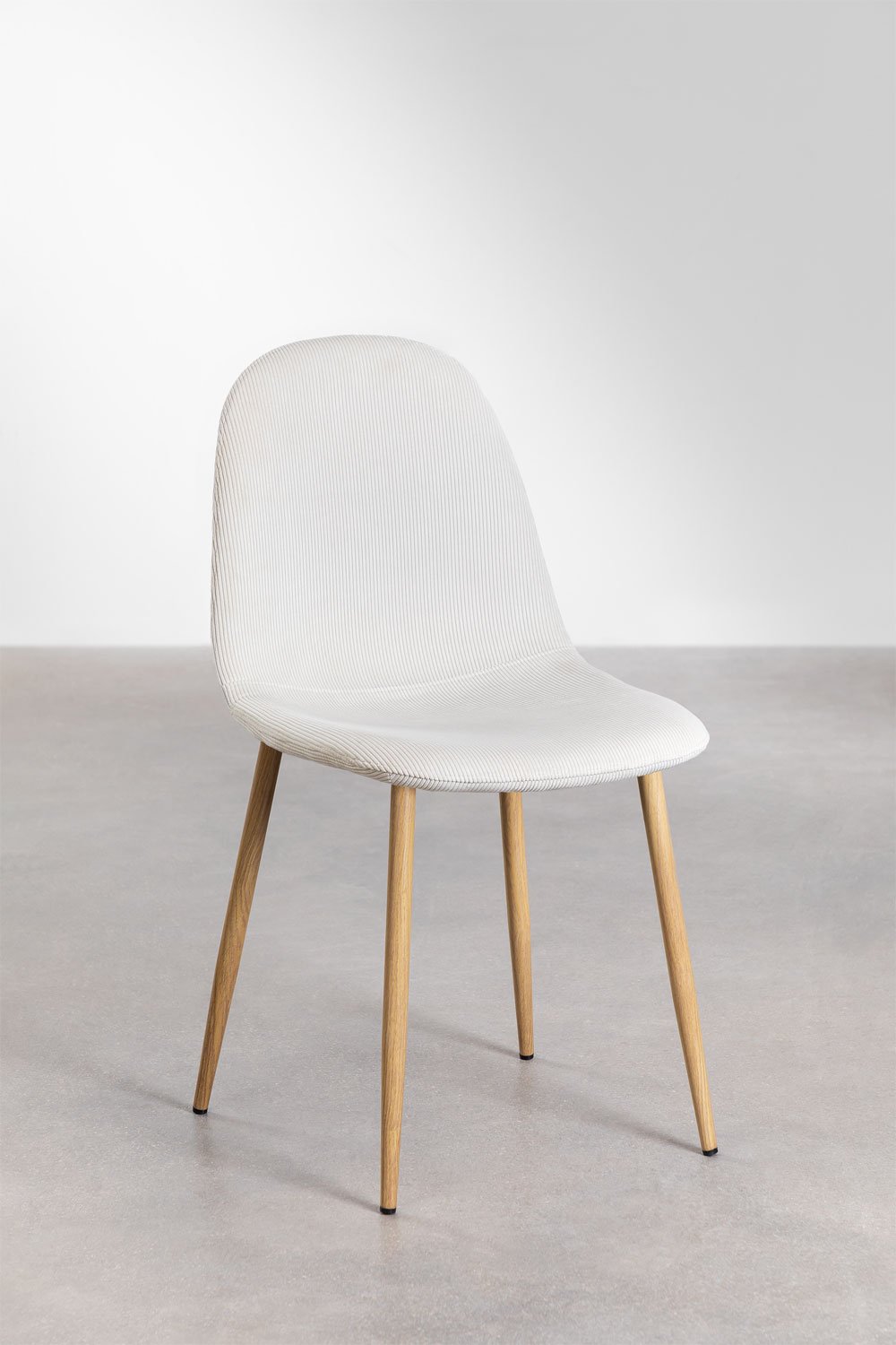 Chaise de salle à manger rembourrée Glamm, image de la galerie 2