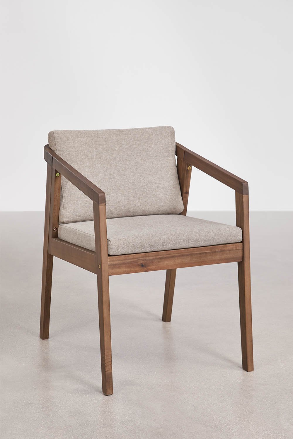 Chaise de jardin en bois d'acacia Kaela, image de la galerie 3