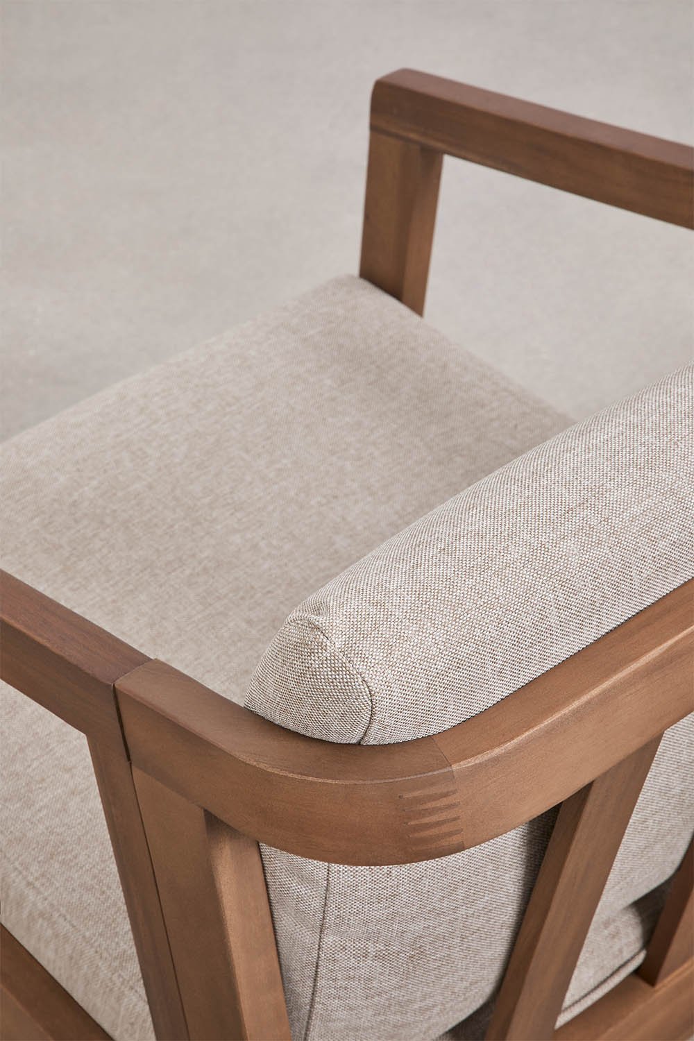 Chaise de jardin en bois d'acacia Kaela, image de la galerie 6