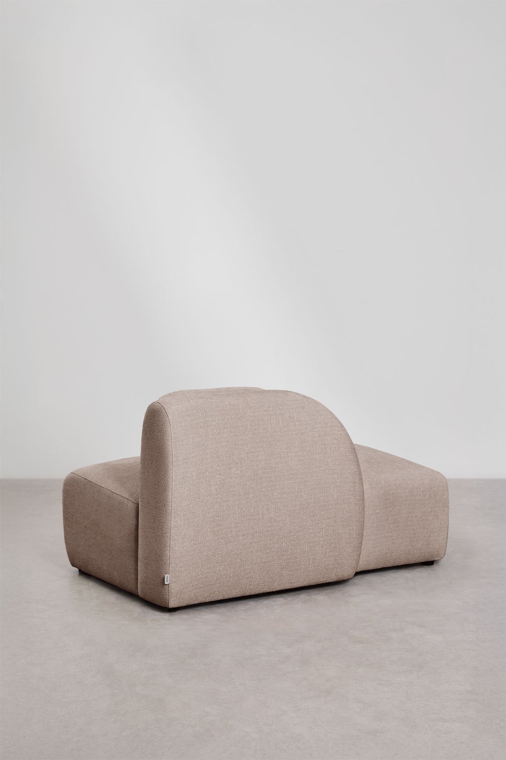 Module méridienne gauche pour canapé modulaire en chenille Coquette, image de la galerie 4