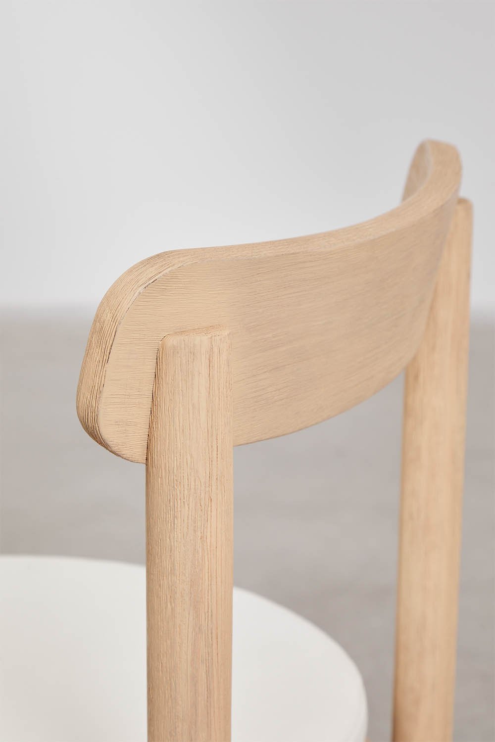 Chaise de salle à manger en bois d'acacia Nualis, image de la galerie 4