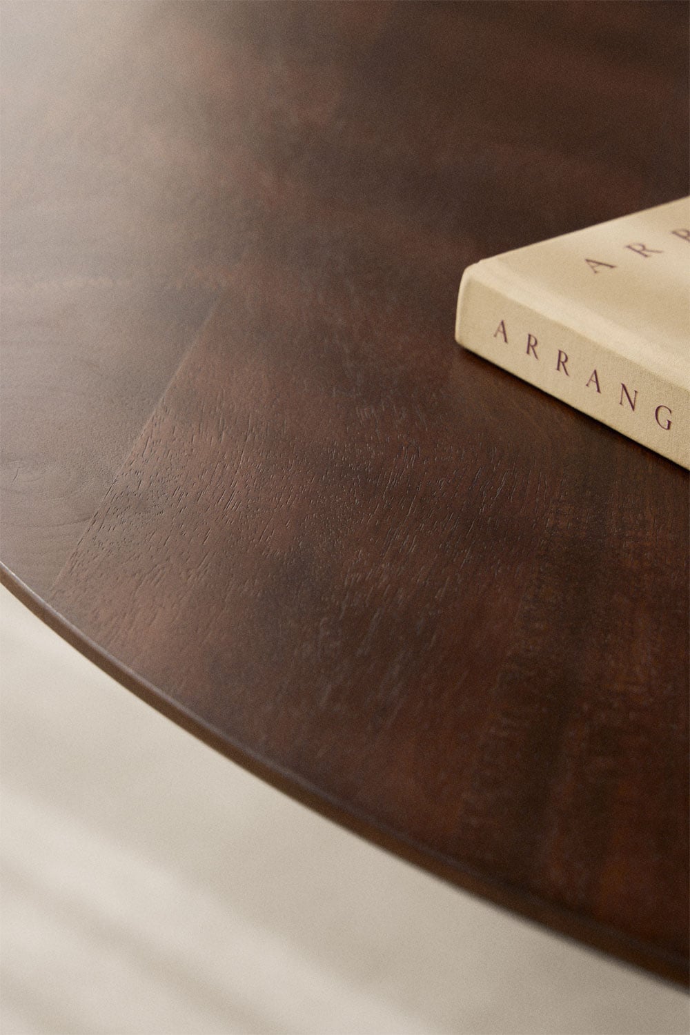 Table de salle à manger ronde Ø120 cm en acier inoxydable Baelor, image de la galerie 2