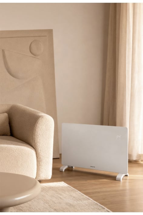 CREATE - WARM CRYSTAL 2000W - Convecteur électrique en verre WiFi