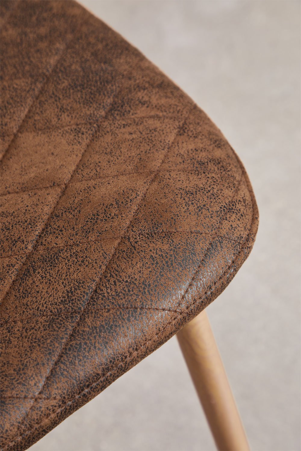 Chaise de salle à manger rembourrée Glamm, image de la galerie 5