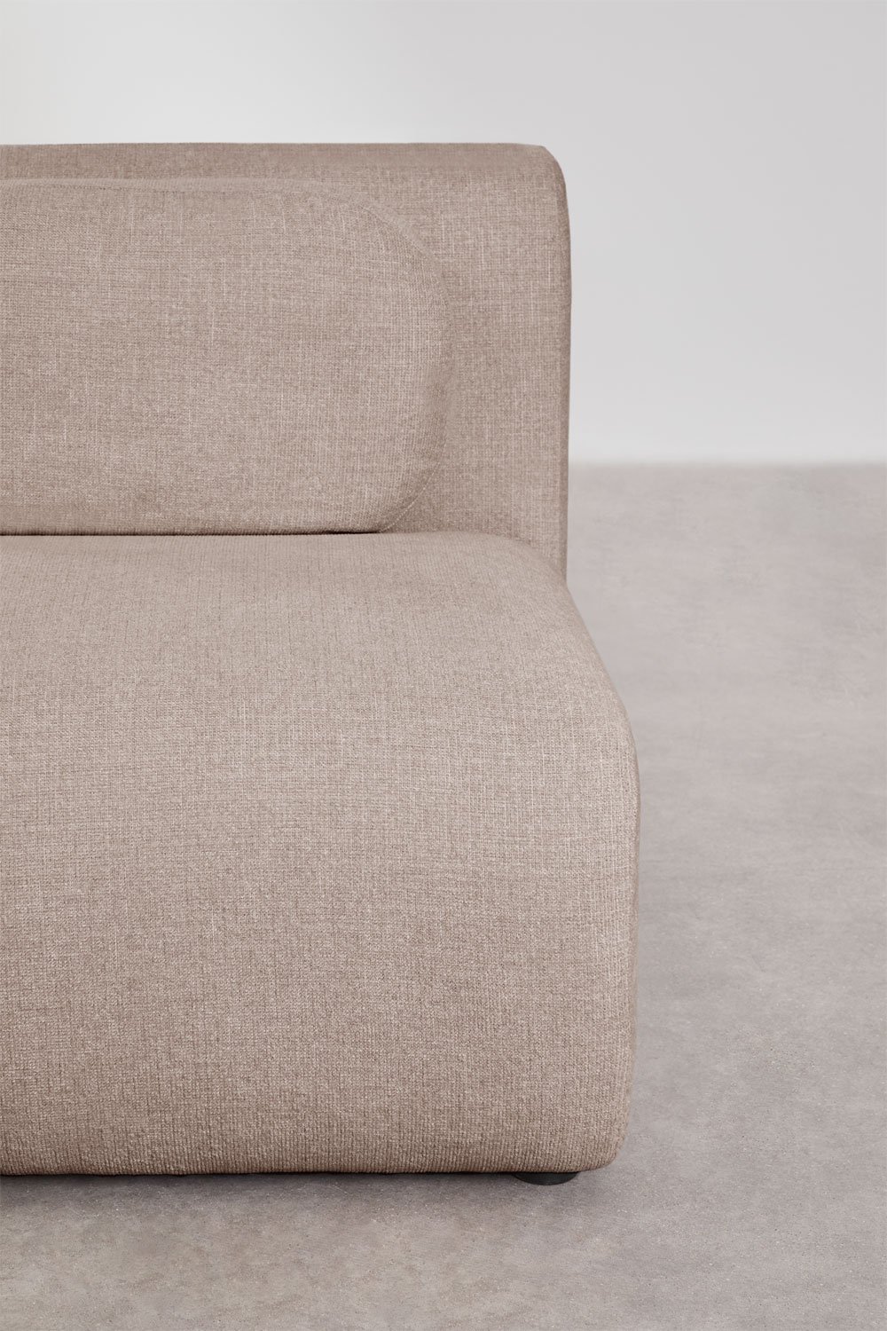 Canapé modulaire 3 pièces en chenille Coquette, image de la galerie 7