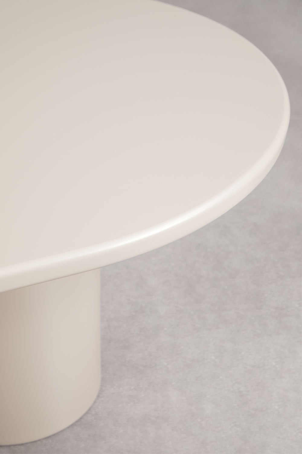 Table de salle à manger ovale 200x100 cm en MDF Rodeo, image de la galerie 6