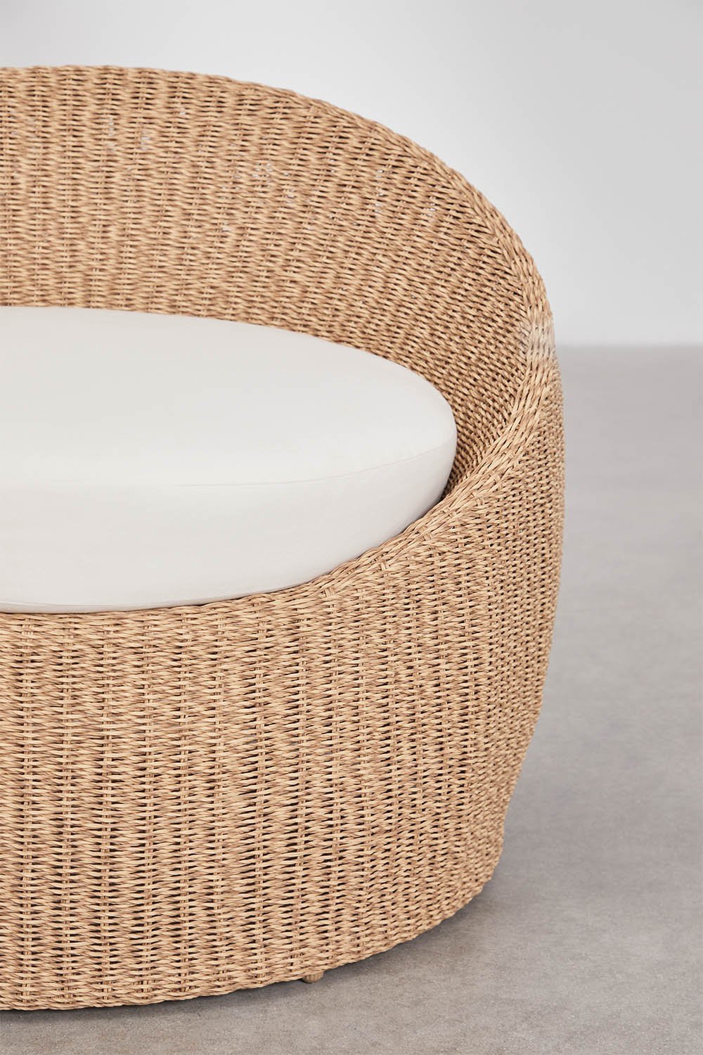 Fauteuil de jardin en rotin Clarnyx, image de la galerie 2