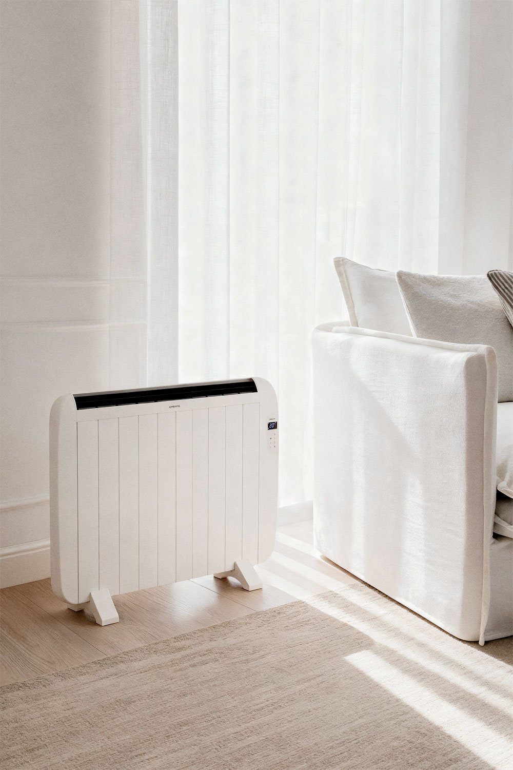 CREATE - WARM SLIM 1500W - Émetteur thermique avec WiFi, image de la galerie 1