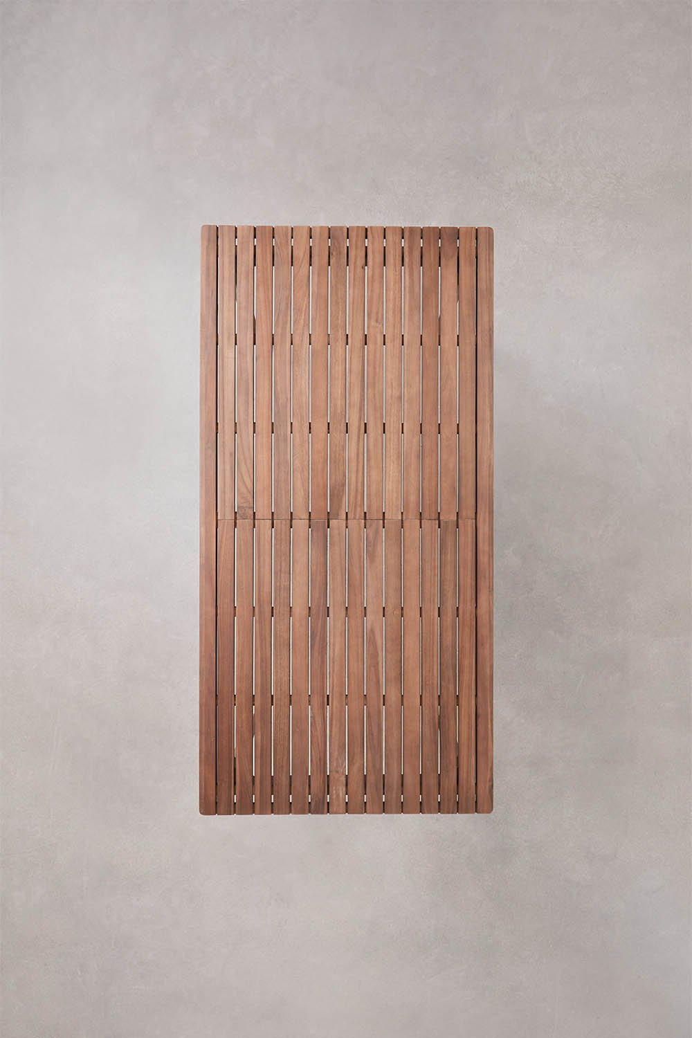 Table de jardin rectangulaire en bois d'acacia Kaela, image de la galerie 7