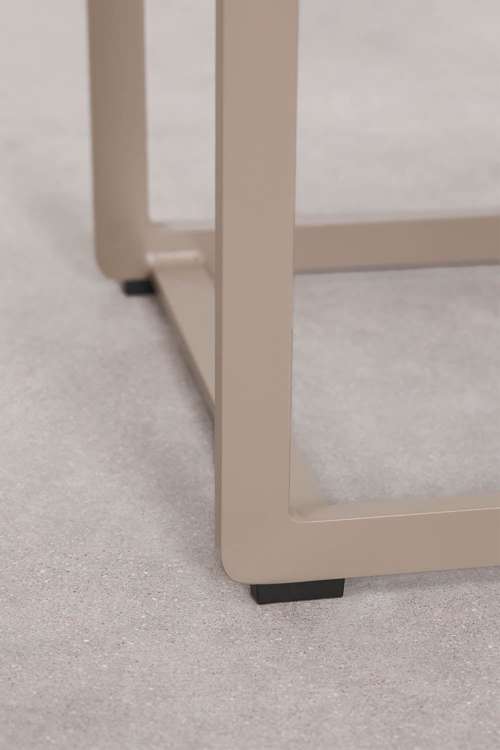 Table d'appoint carrée pour jardin 40x40 cm en aluminium Dulem, image de la galerie 4