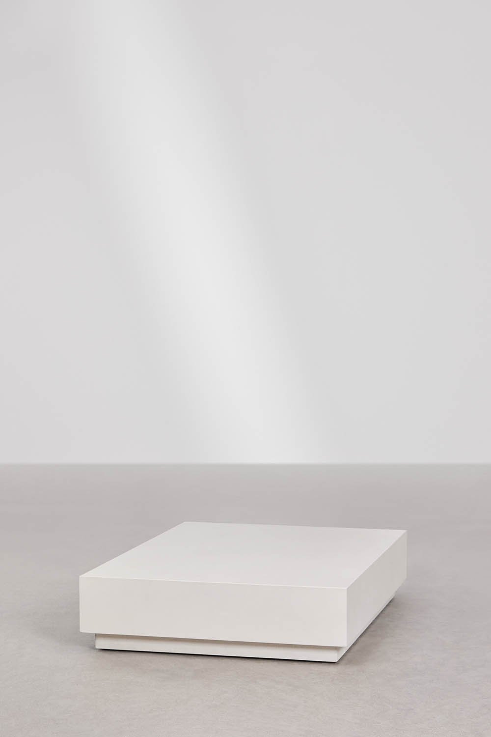 Table basse rectangulaire 120x90 cm en ciment Manir, image de la galerie 2