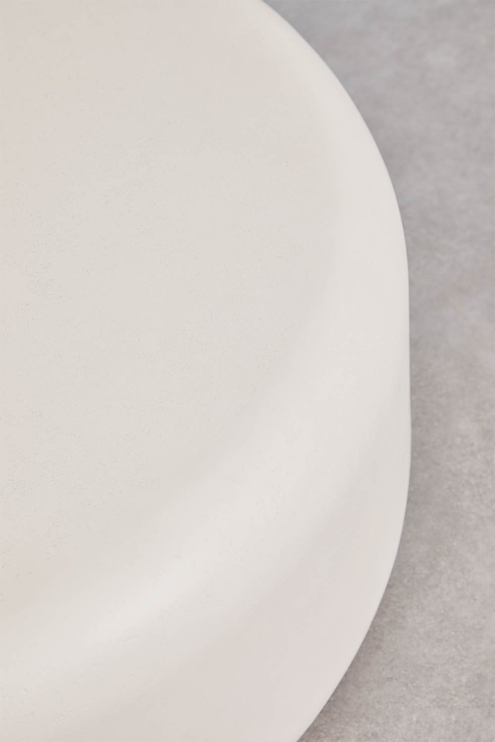 Table basse ronde Ø100 cm en ciment Fonelas, image de la galerie 2