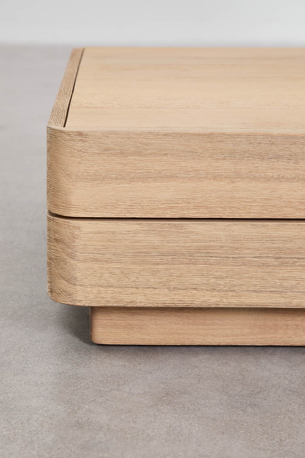 Table basse rectangulaire 130x75 cm en bois d'acacia Verona, image de la galerie 4