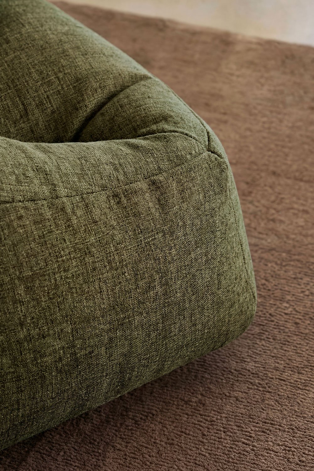 Fauteuil pouf rembourré Thiago, image de la galerie 2