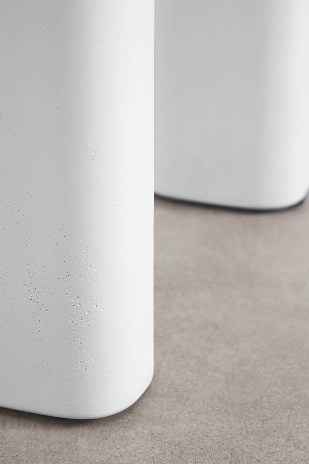 Console rectangulaire 80x30 cm en ciment Tiena, image de la galerie 6