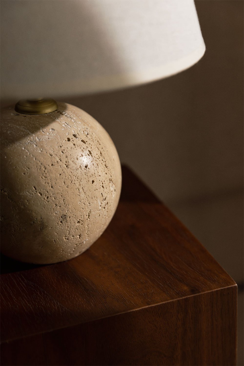 Base de lampe de table en pierre naturelle Marvexi, image de la galerie 2