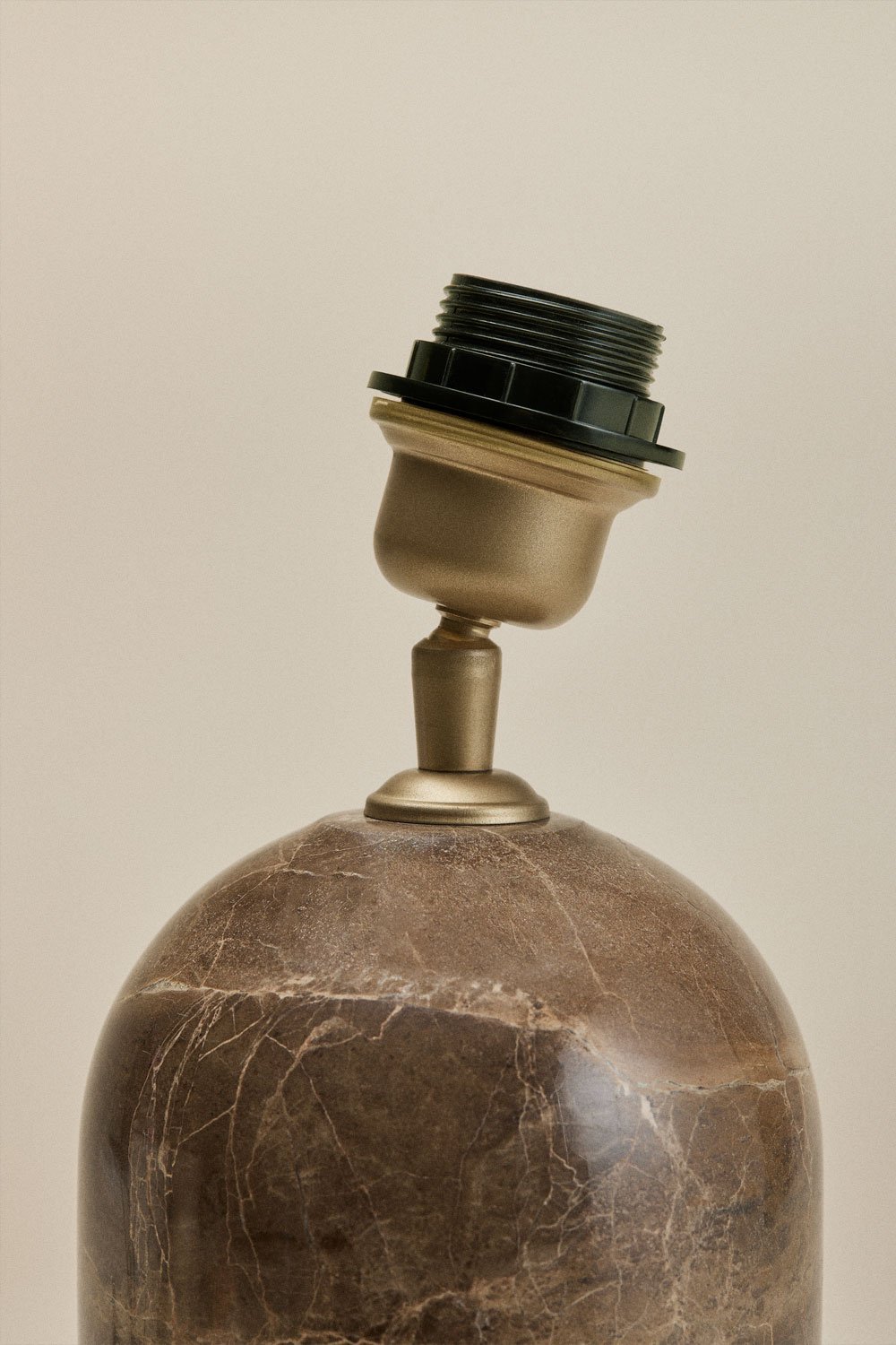 Socle pour lampe de table en pierre naturelle Yalvira, image de la galerie 4