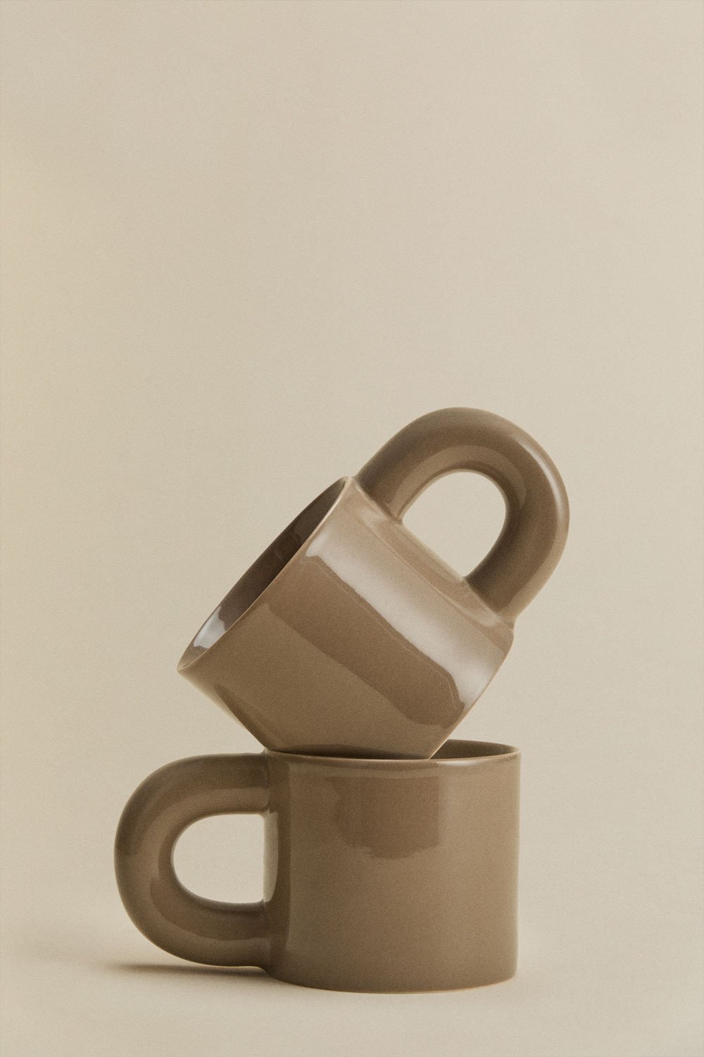 Pack de 2 tasses à café en new bone china 30 cl Rylvane, image de la galerie 3