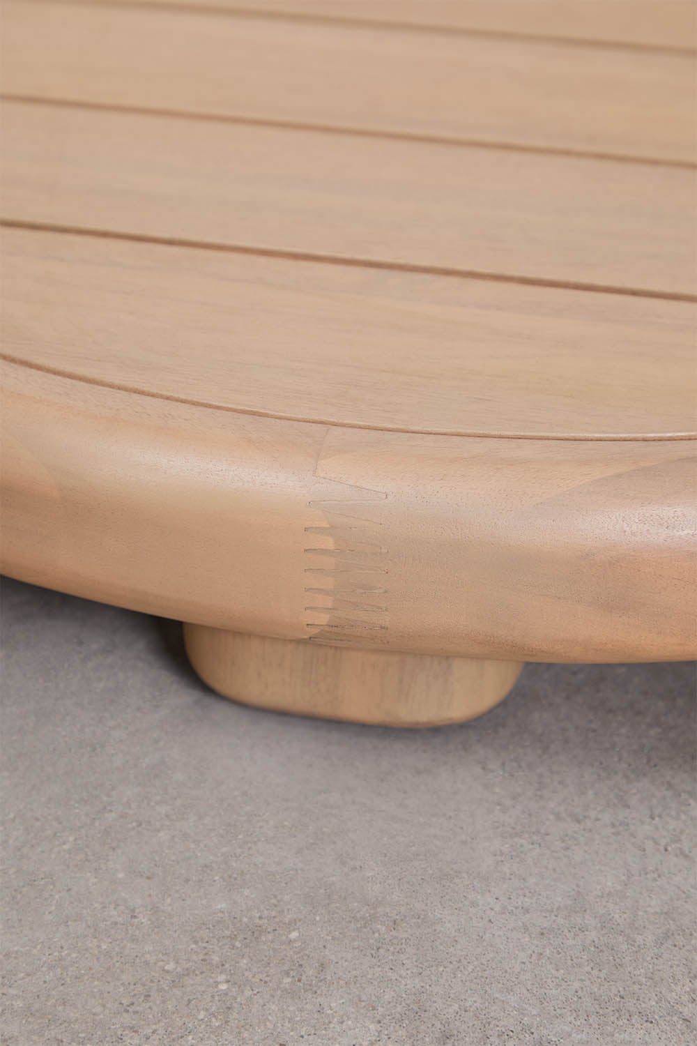 Table basse de jardin en bois d'acacia Gerard, image de la galerie 3