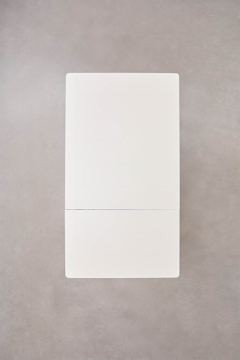 Table de jardin rectangulaire extensible en aluminium Milenca 180-300x100 cm, image de la galerie 8