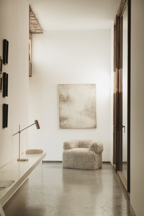 Fauteuil rembourré Neda